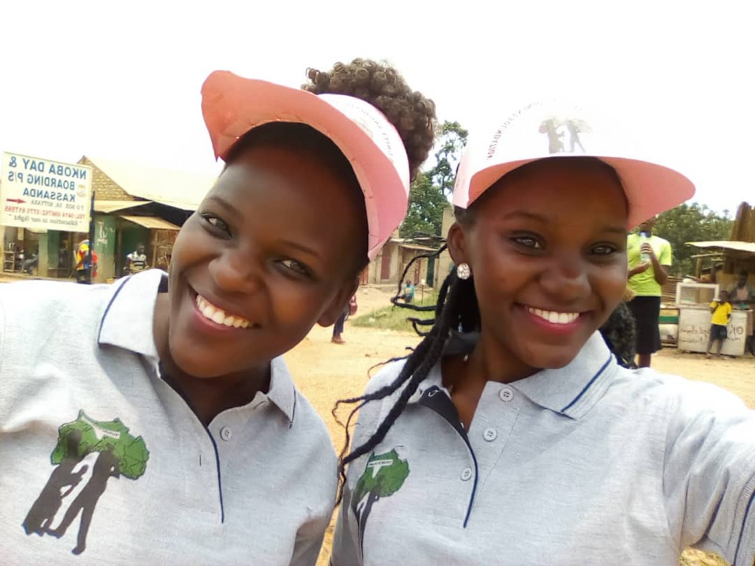 Young women in training program